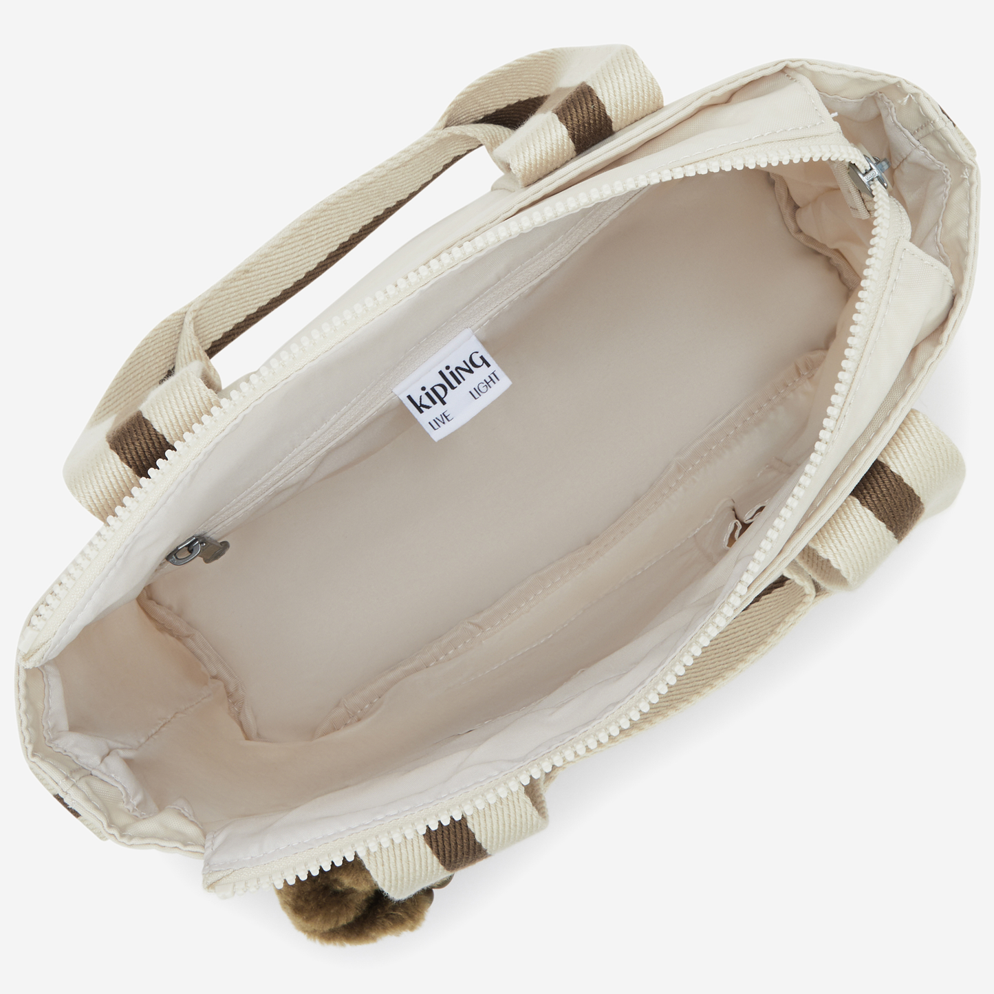 KIPLING Minta M Up Soft Sand Medium tote (with removable shoulderstrap) I8642-9LO