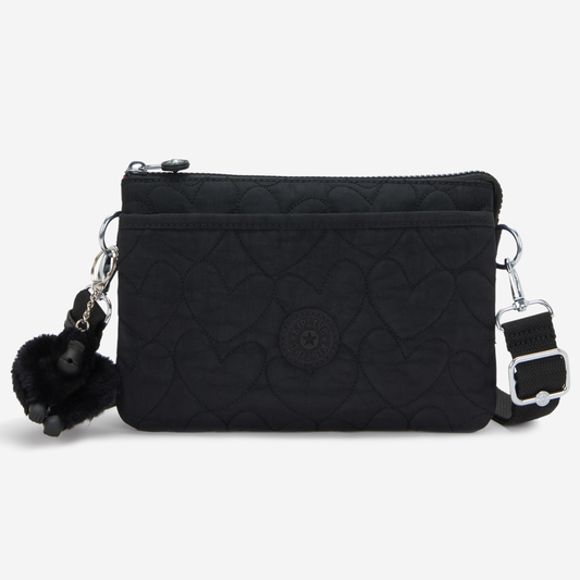 KIPLING Riri Many Hearts Bla Small crossbody (with removable shoulderstrap) I5358-2KN