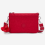 KIPLING ريري حقيبة كروس بودي صغيرة حمراء بطبعات قلوب (مع حزام كتف قابل للإزالة) I5358-1HU