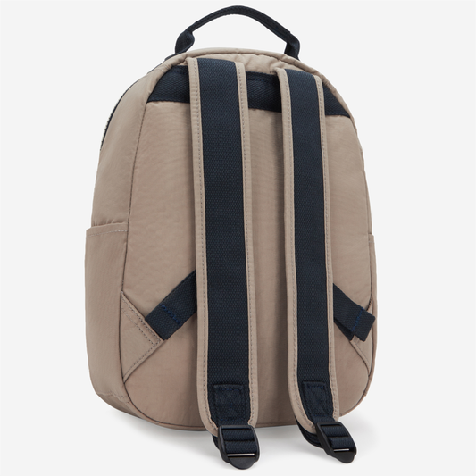 KIPLING Seoul S Soft Taupe C Small backpack (with tablet compartment) I4082-7ML