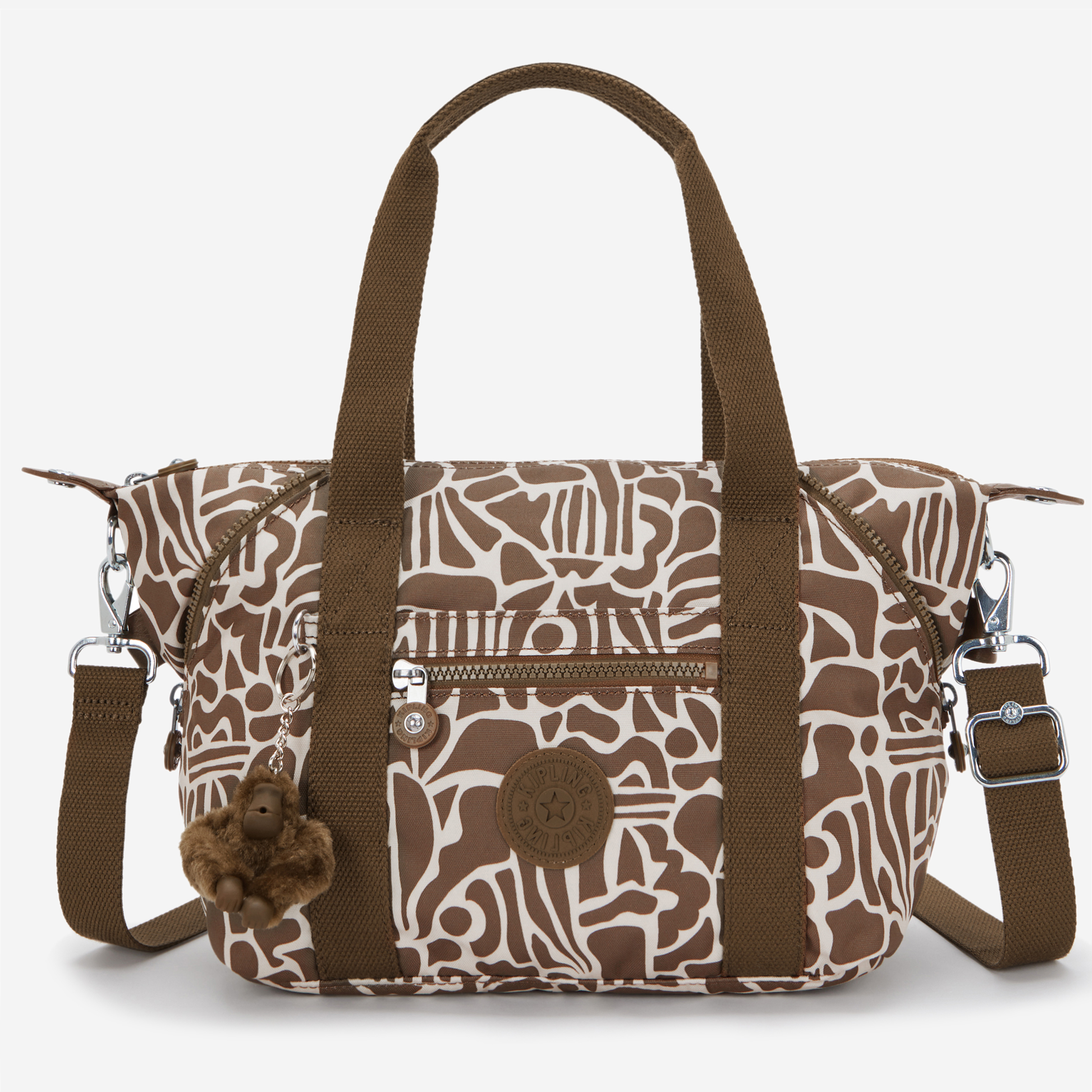 KIPLING Art Mini Cocktail Khaki Small handbag (with removable shoulderstrap) I5656-9GD