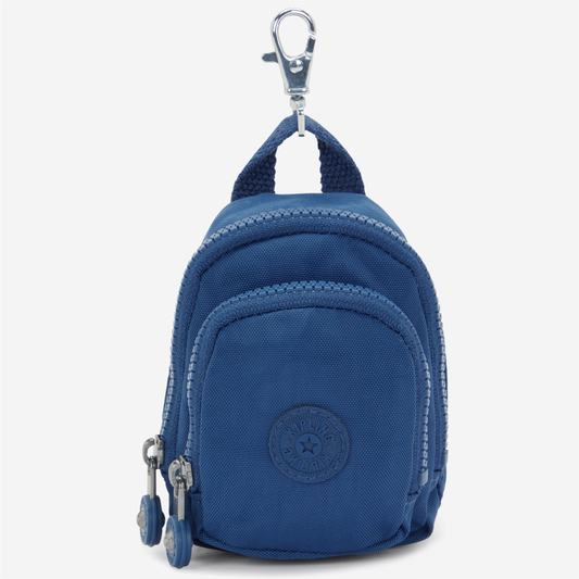 KIPLING Mini Seoul Casual Blue Small Purse with Keychain I5501-5PZ