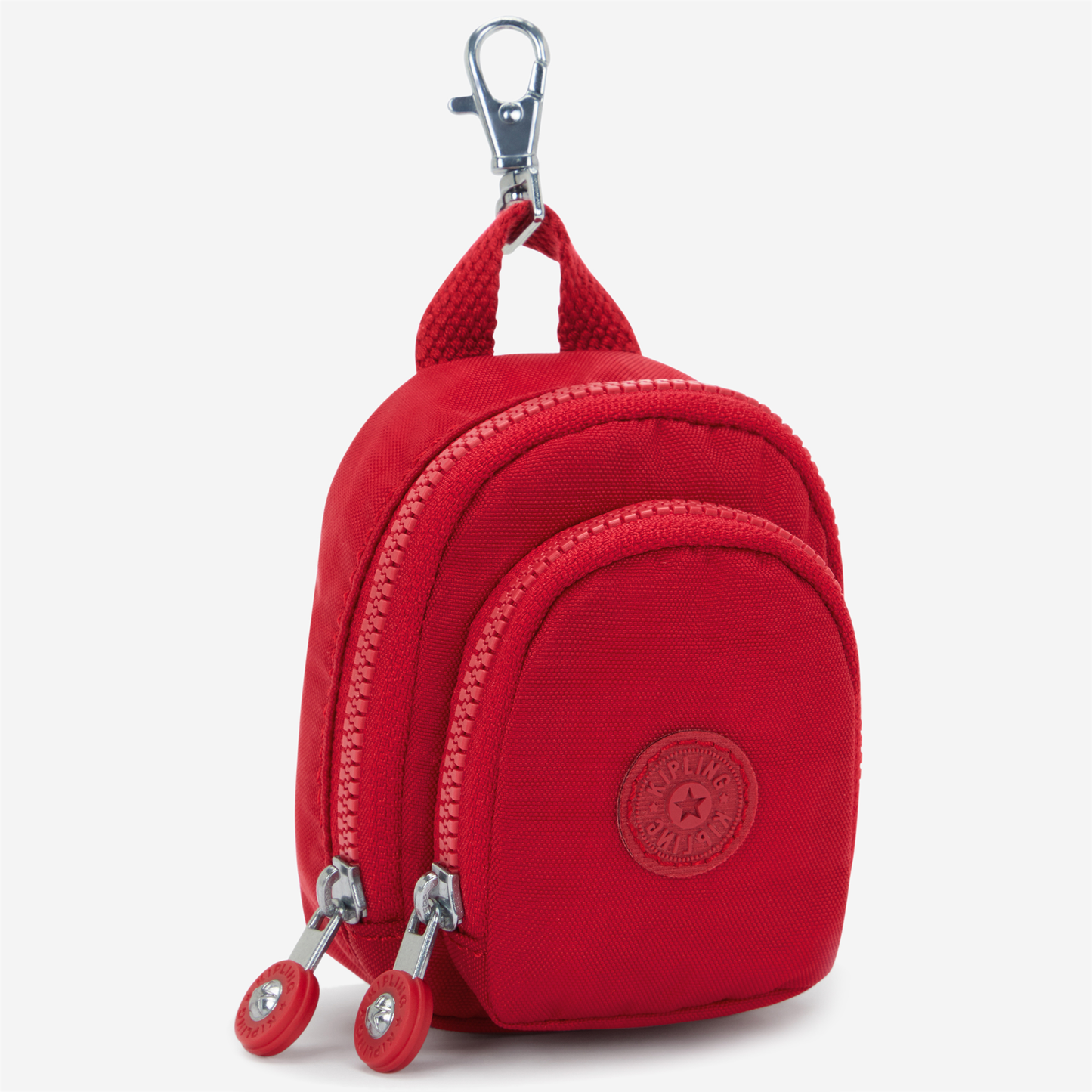 KIPLING Mini Seoul Ruby Red Small Purse with Keychain I5501-1NW