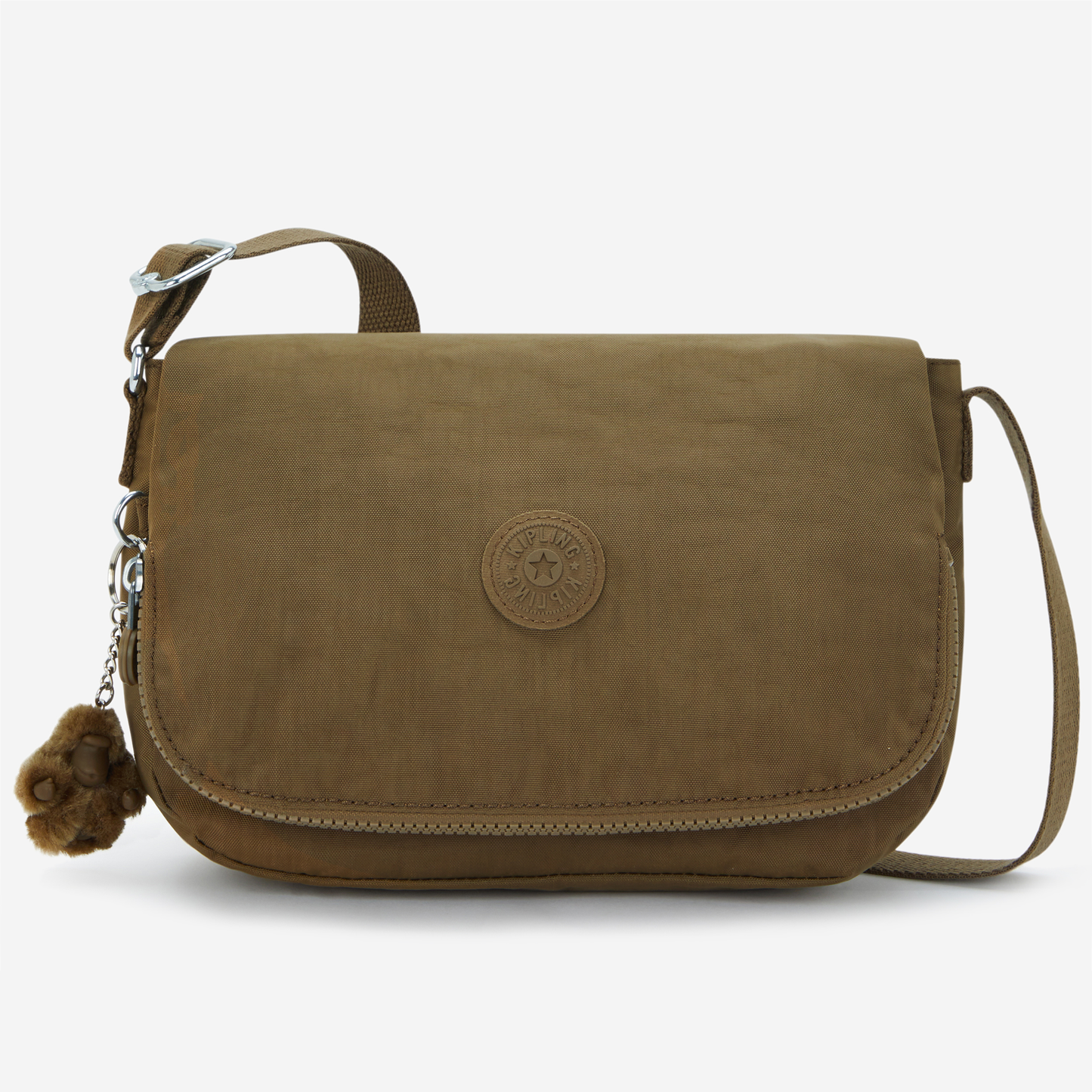 KIPLING Earthbeat S Smooth Khaki Small crossbody I2502-1NA