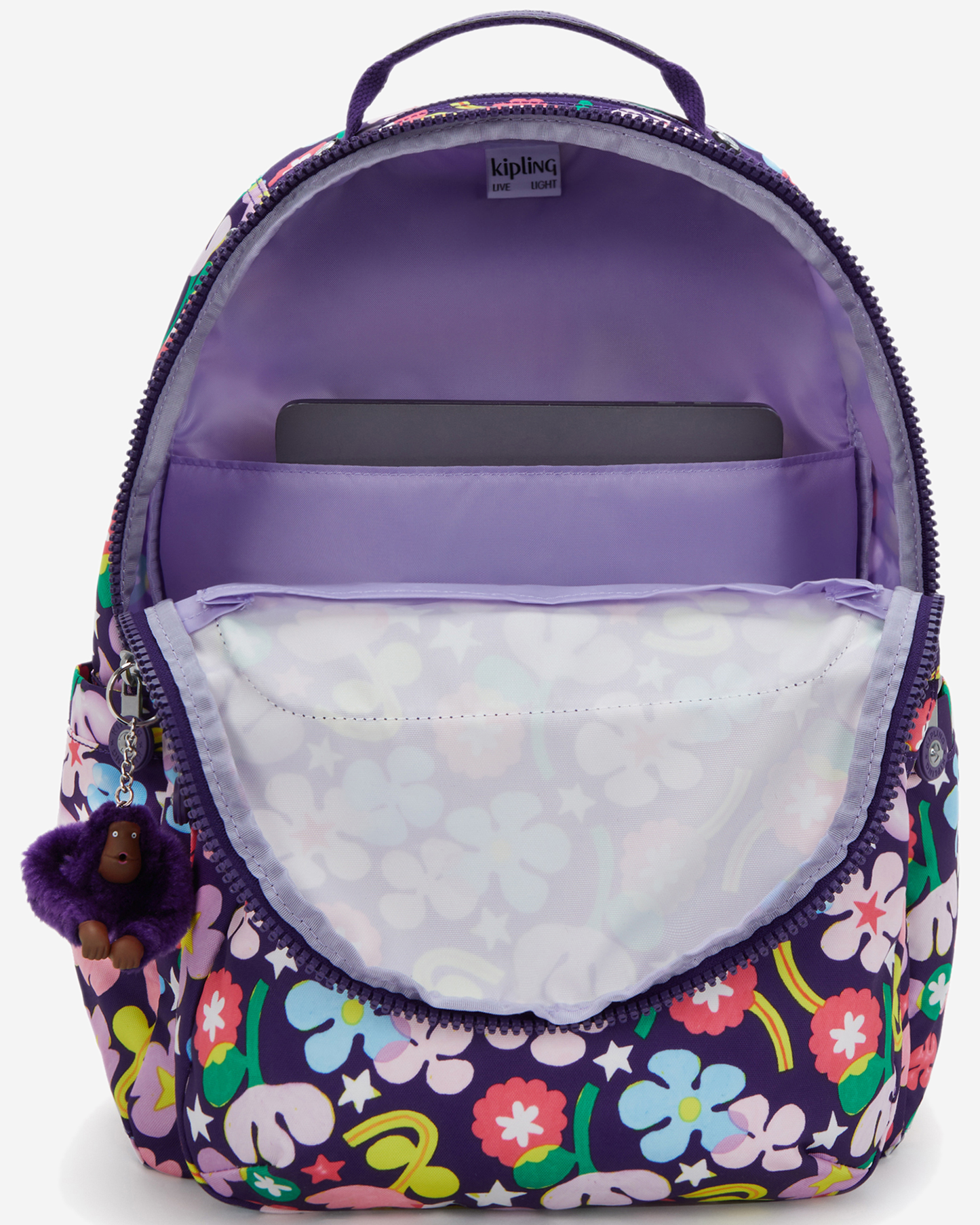 Kipling  Seoul Fairy Flower Large Backpack I4851-9MO