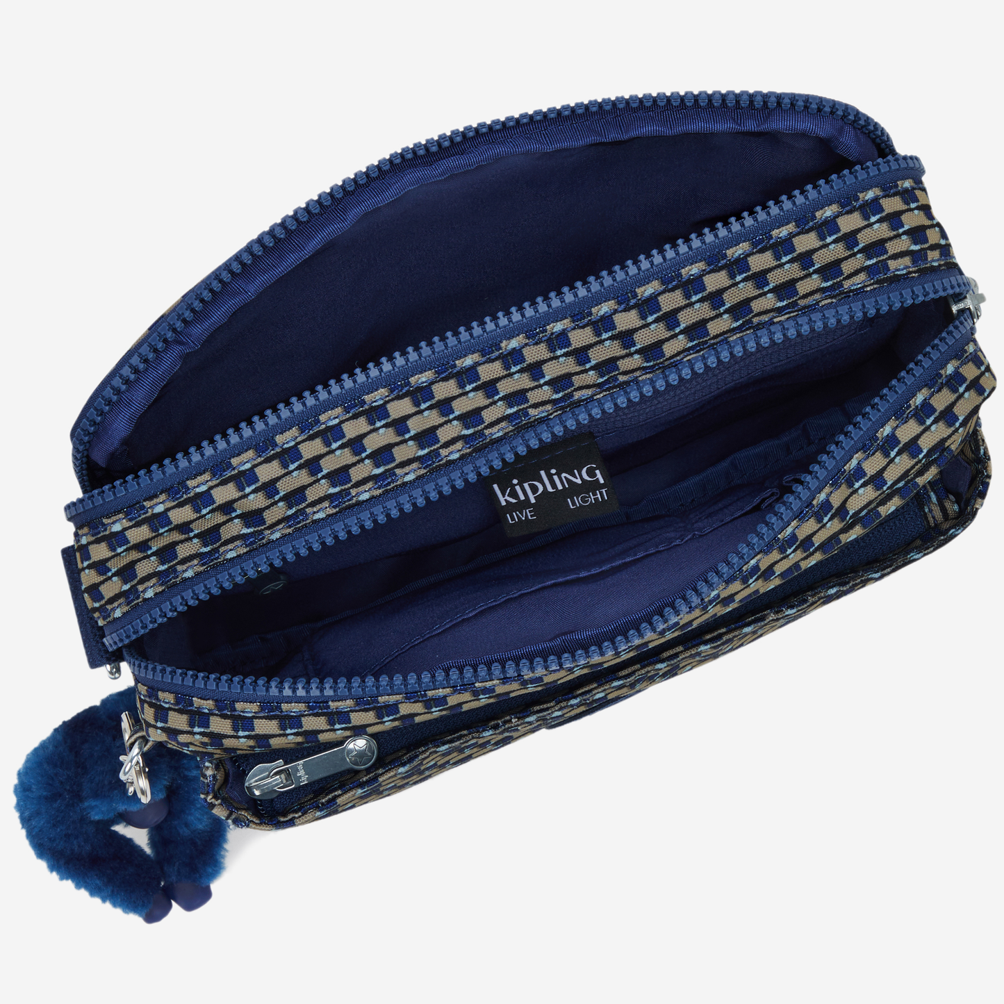 KIPLING Abanu M Blue on Wire Medium crossbody I6237-9PC