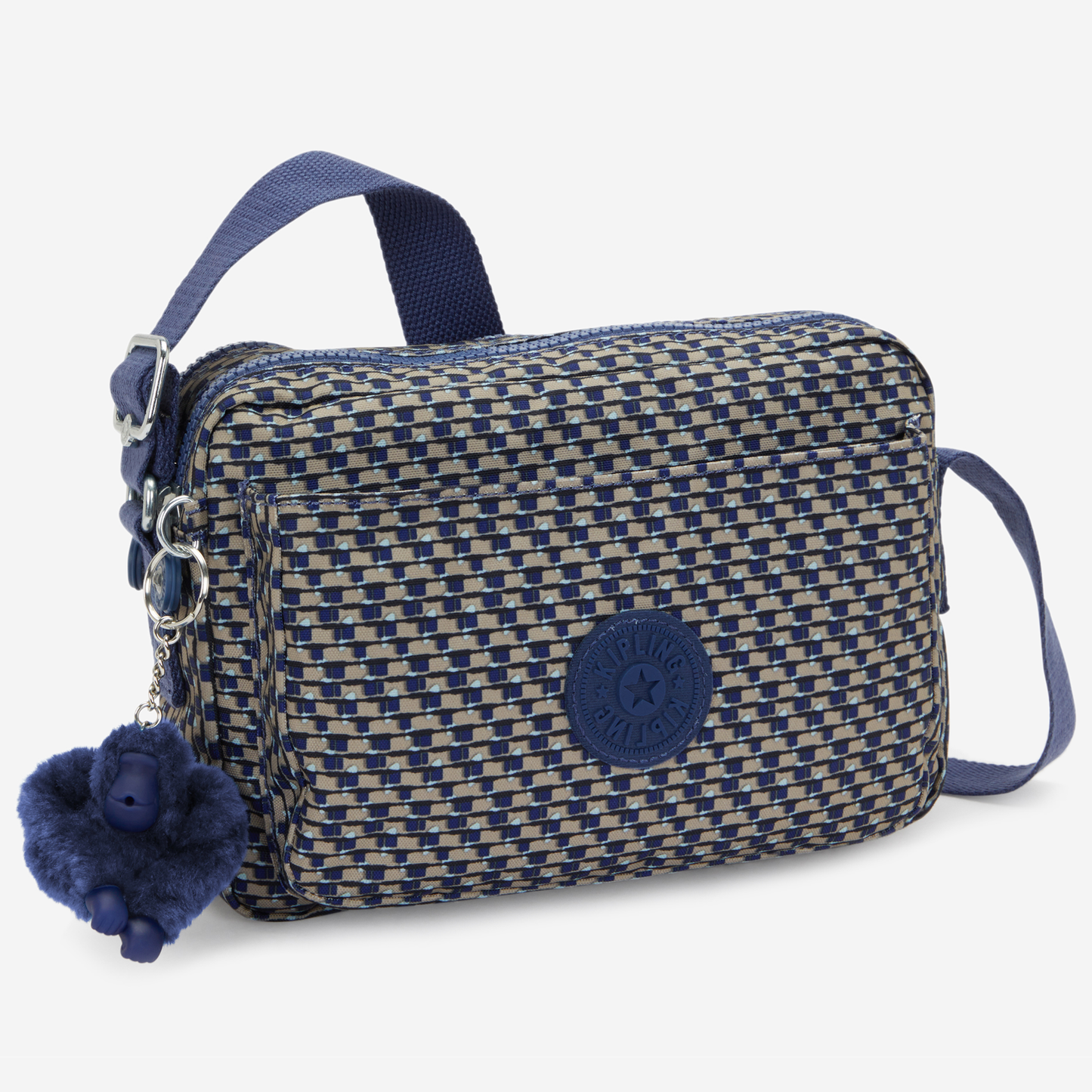 KIPLING Abanu M Blue on Wire Medium crossbody I6237-9PC