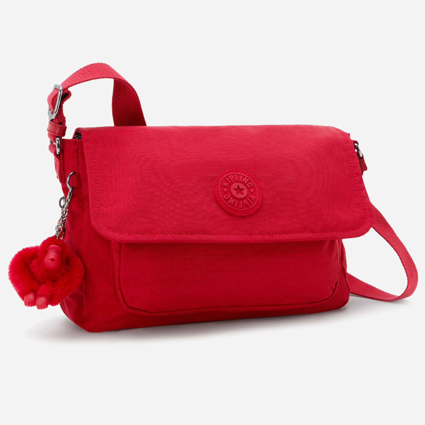 KIPLING Dalma Ruby Red Medium crossbody (with expandable zip) I8123-1NW