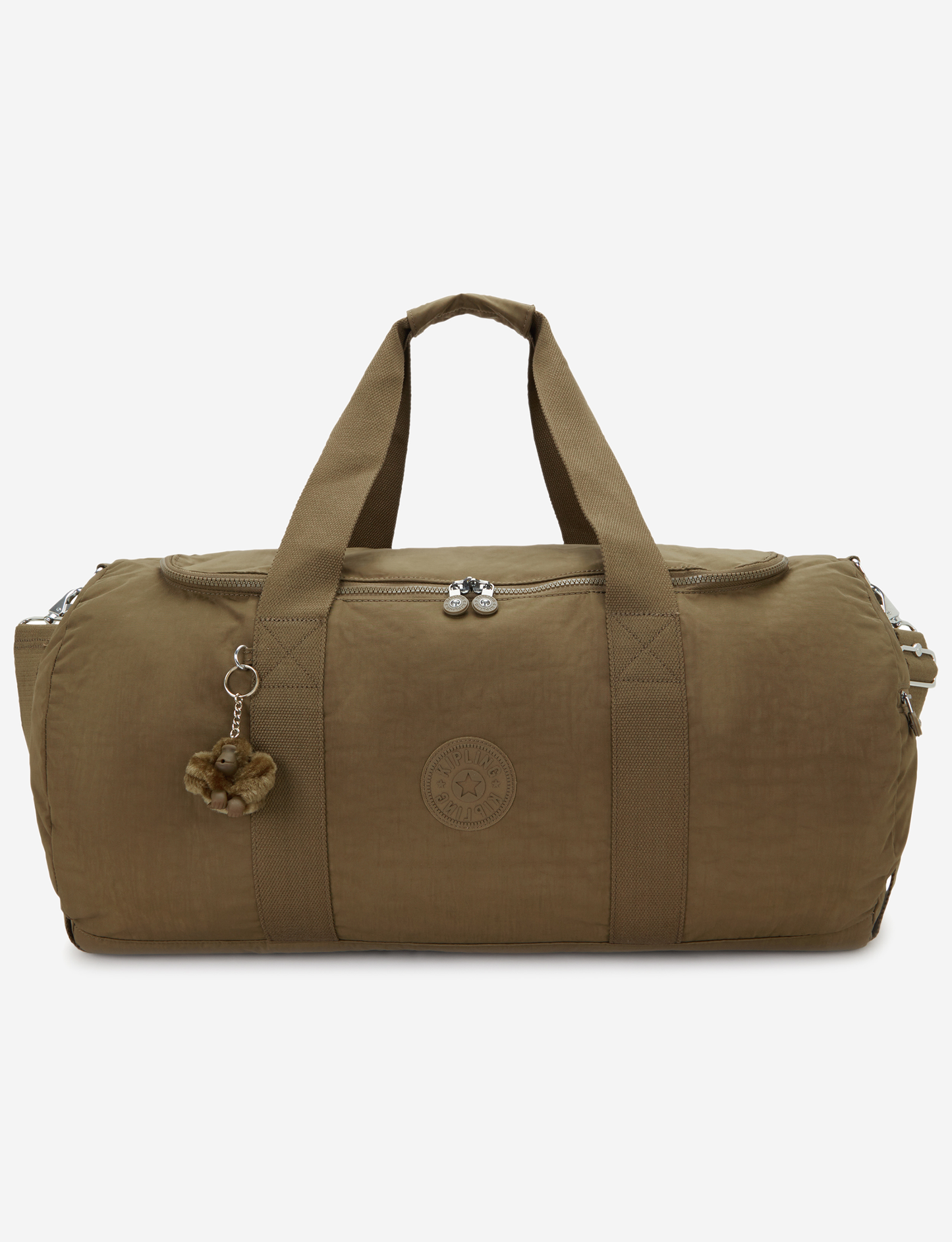 KIPLING Argus M Smooth Khaki Large weekender I3826-1NA