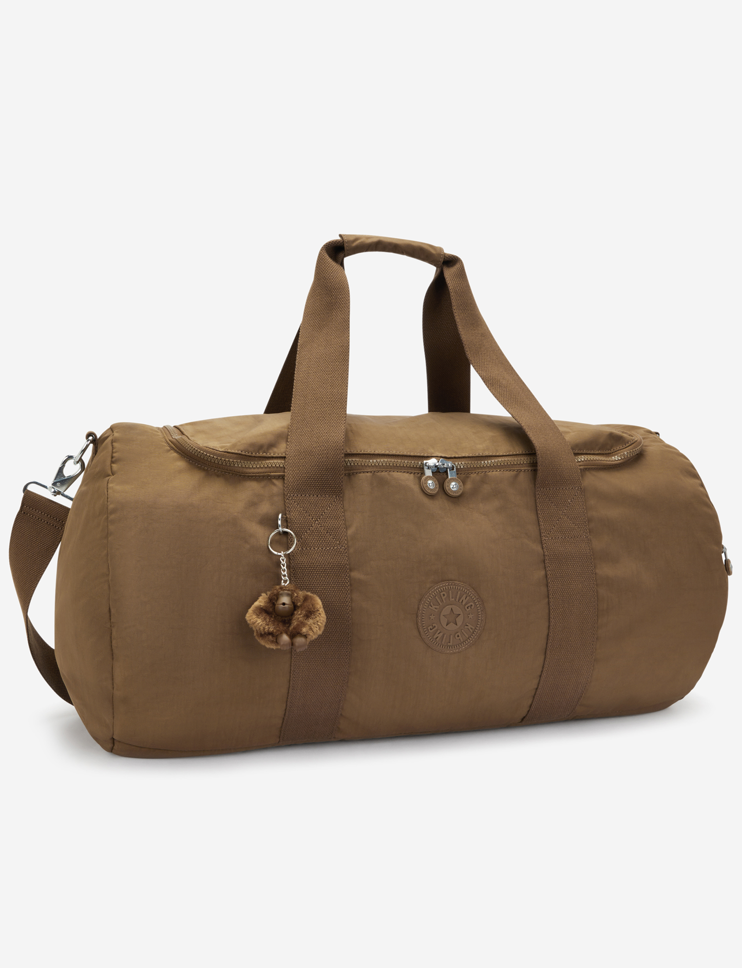 KIPLING Argus M Smooth Khaki Large weekender I3826-1NA