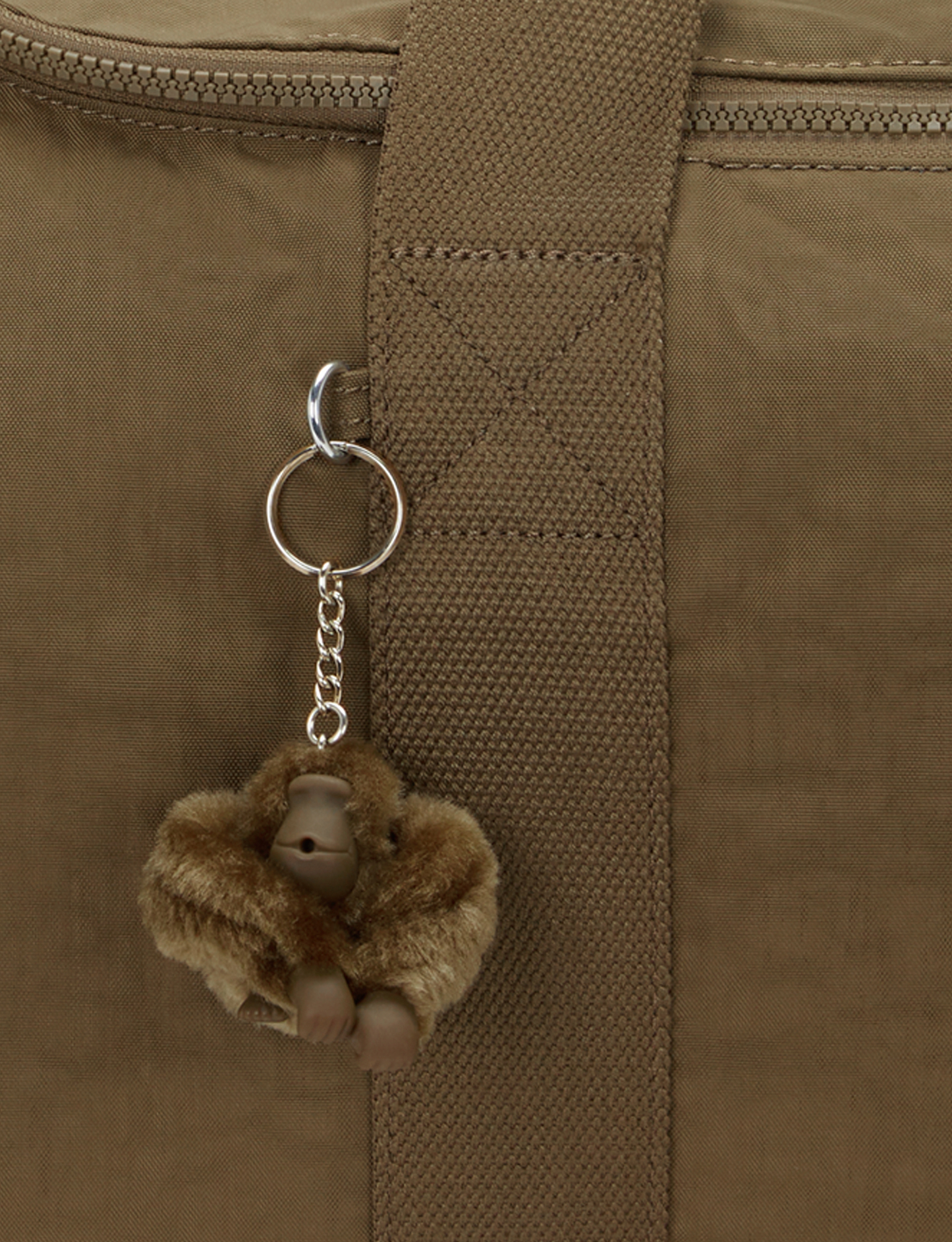 KIPLING Argus M Smooth Khaki Large weekender I3826-1NA