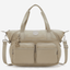حقيبة كتف KIPLING New Art Duo Pocket Boho Tan Medium (مع حزام كتف قابل للإزالة) I8472-1HX