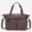 KIPLING New Art Duo Pocket Boho Cedar حقيبة كتف متوسطة (مع حزام كتف قابل للإزالة) I8472-5GG