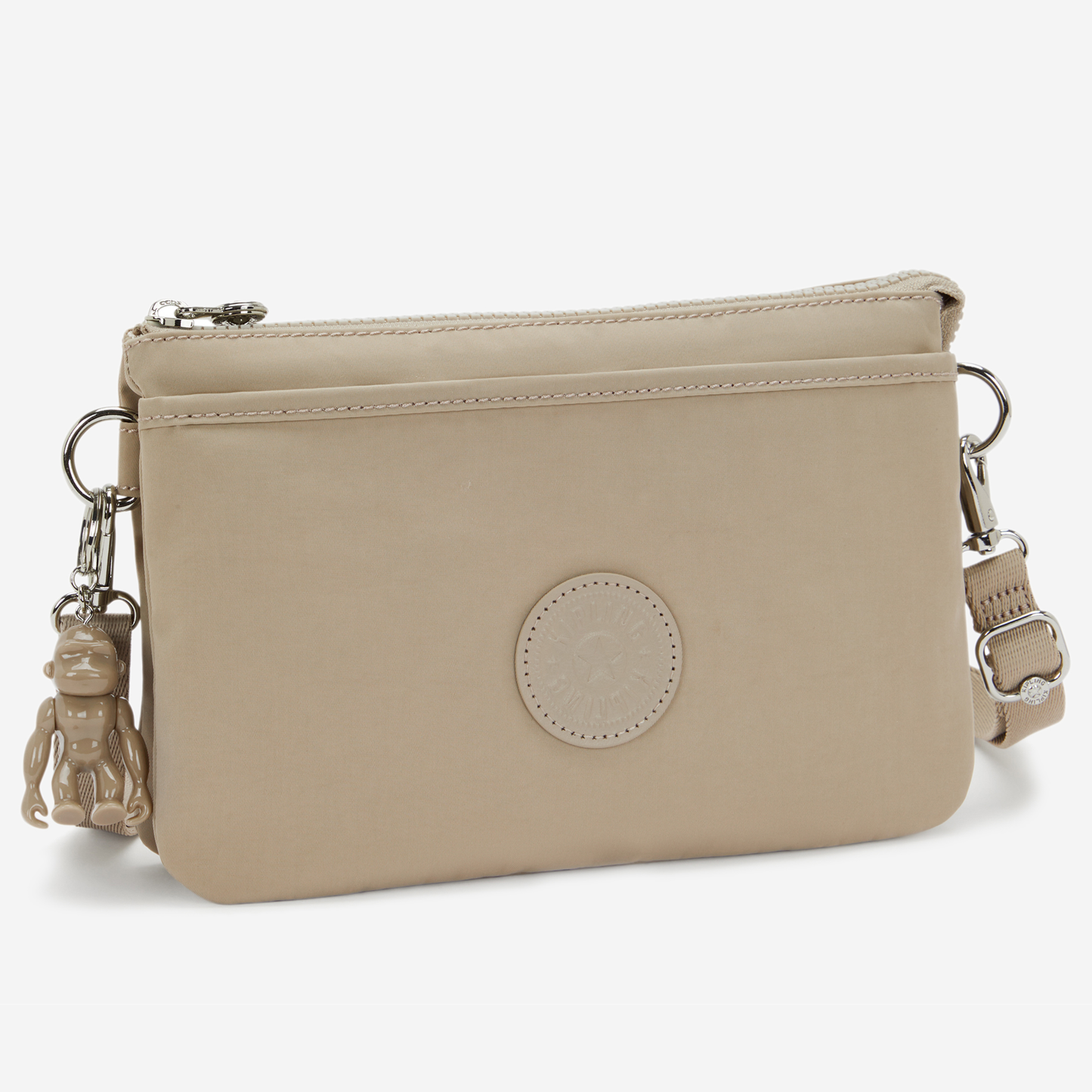 KIPLING Riri Boho Tan Small crossbody (with removable shoulderstrap) I7679-1HX