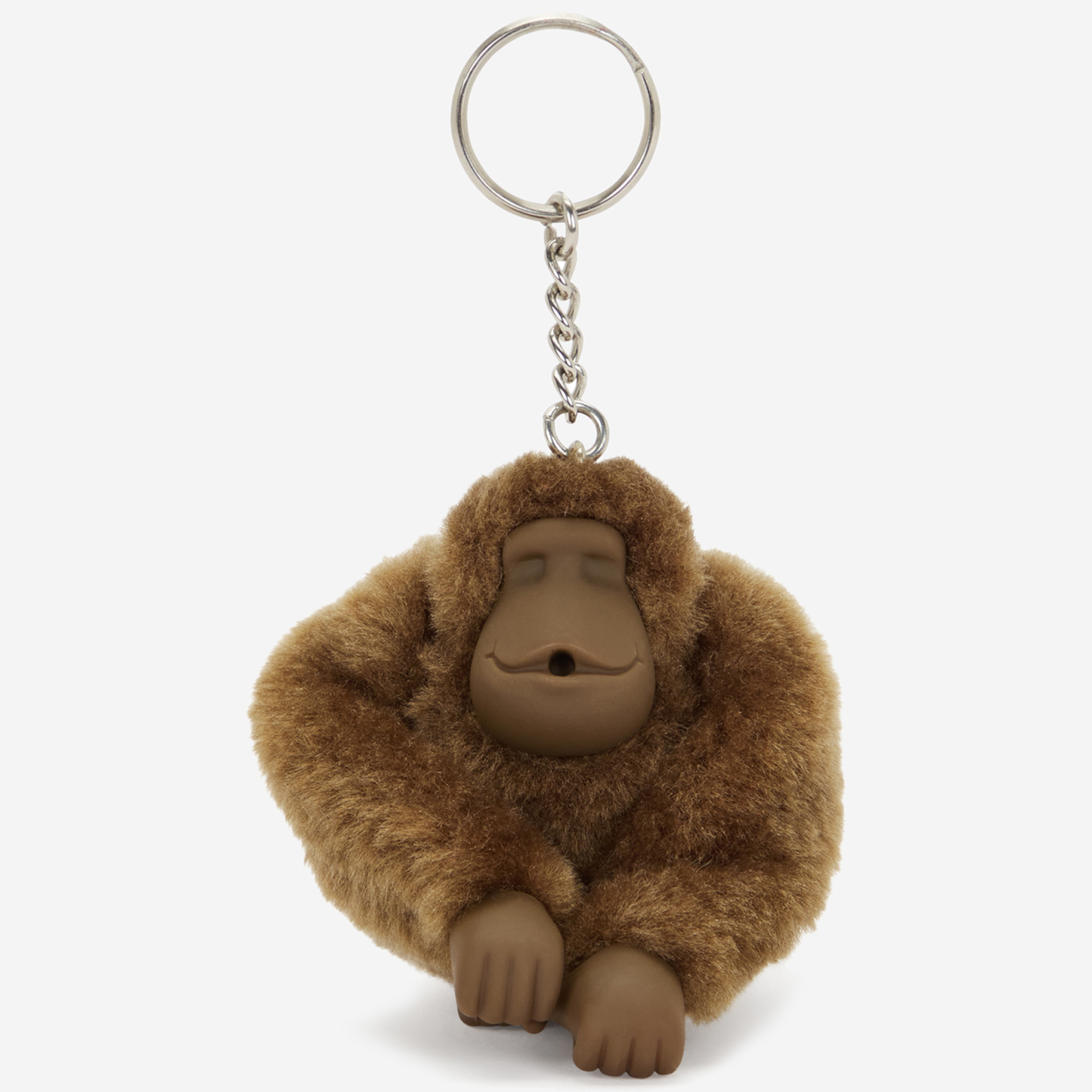 KIPLING Monkeyclip M Smooth Khaki Pack of 10 Medium monkey keyhangers 16479-1NA