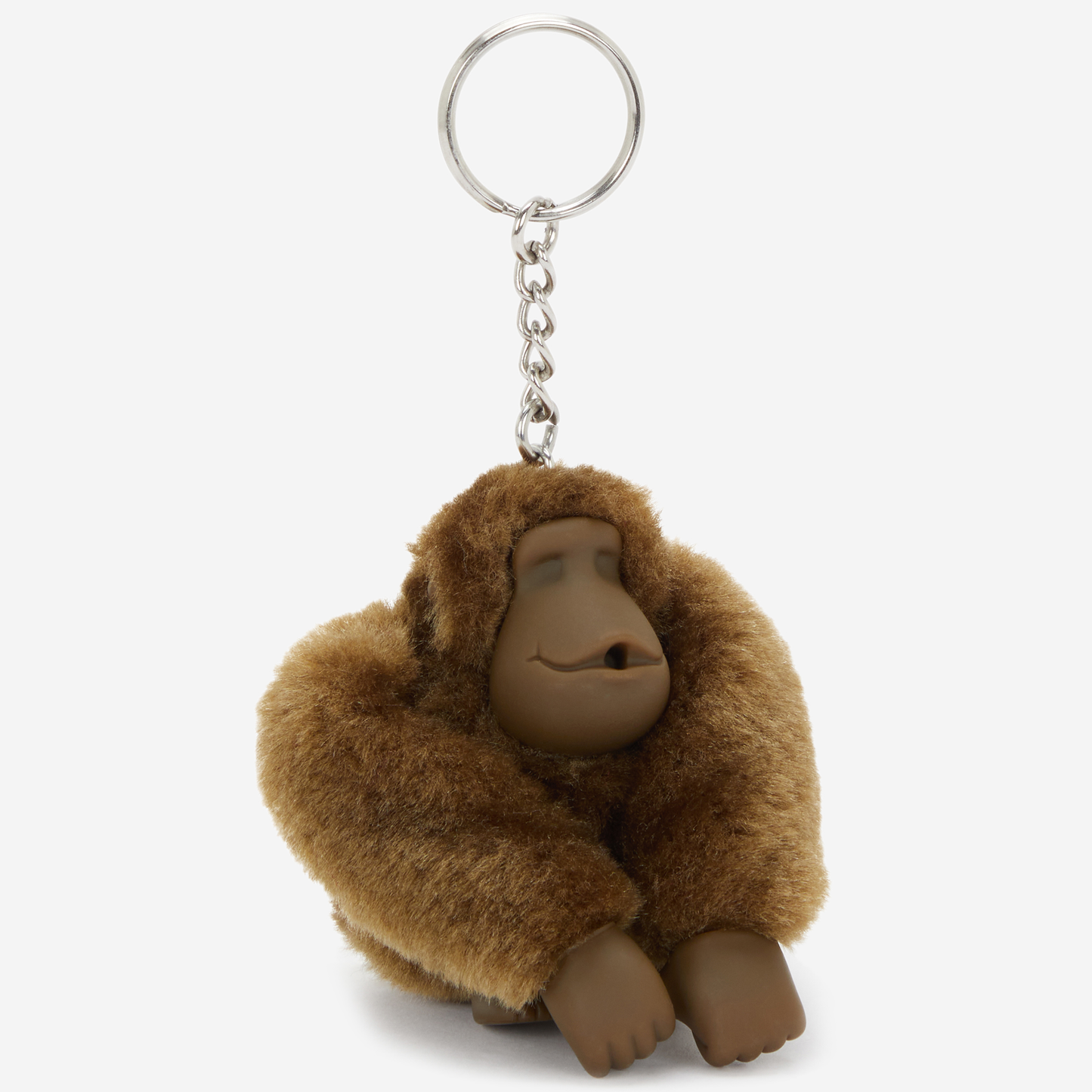 KIPLING Monkeyclip M Smooth Khaki Pack of 10 Medium monkey keyhangers 16479-1NA