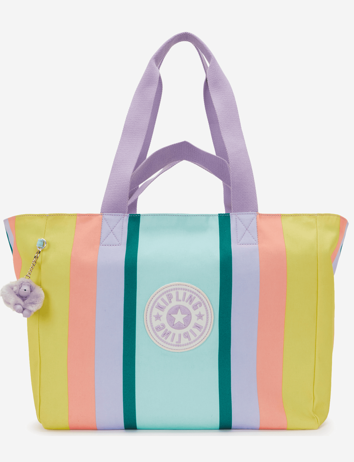 حقيبة يد كبيرة من كيبلينج Naomi Bold Stripe مع حقيبة إضافية I8699-7KY