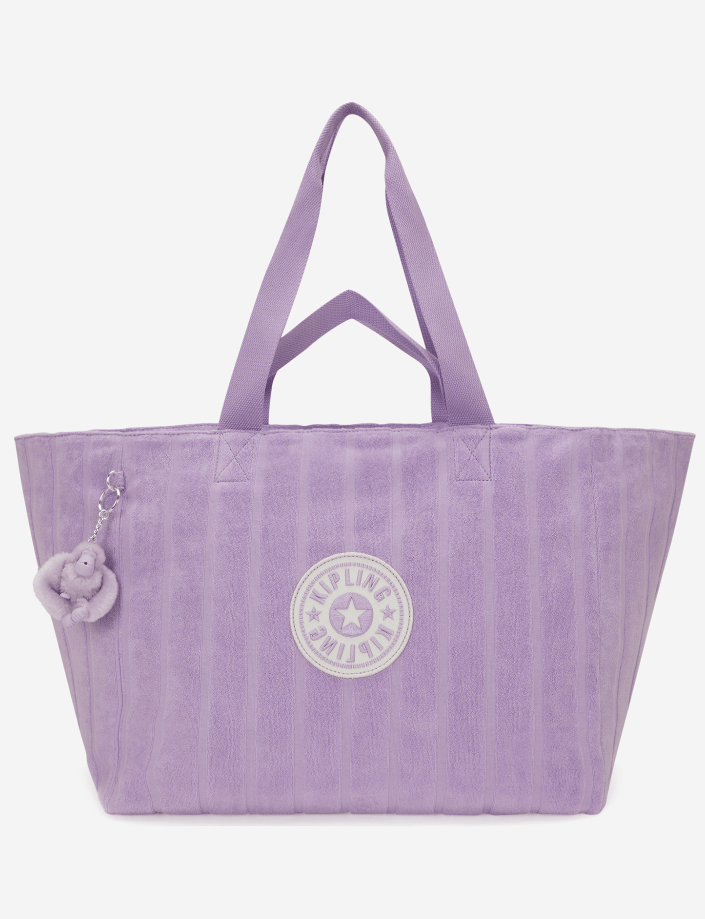 KIPLING Naomi Lilacky Towel حقيبة يد كبيرة مع جراب إضافي I8699-9HS