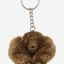 KIPLING Monkeyclip S Smooth Khaki عبوة من 10 سلاسل مفاتيح قرد صغيرة 16474-1NA