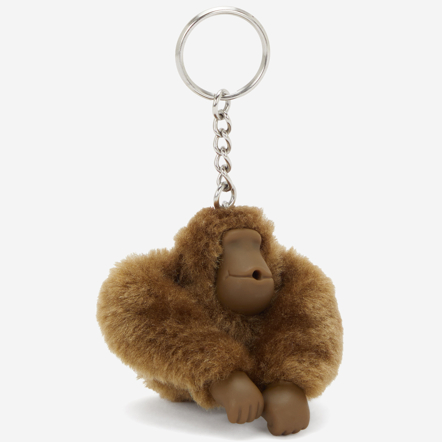 KIPLING Monkeyclip S Smooth Khaki Pack of 10 Small monkey keyhangers 16474-1NA