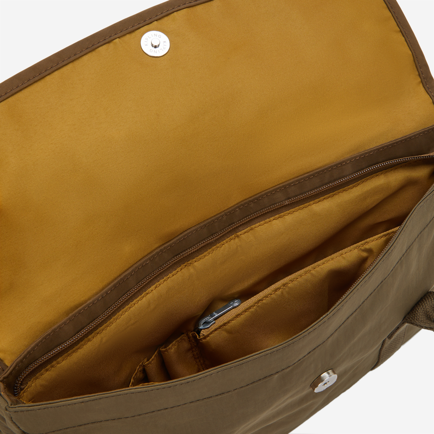 KIPLING Superworker S Smooth Khaki Small working bag (with removable shoulderstrap) I6134-1NA