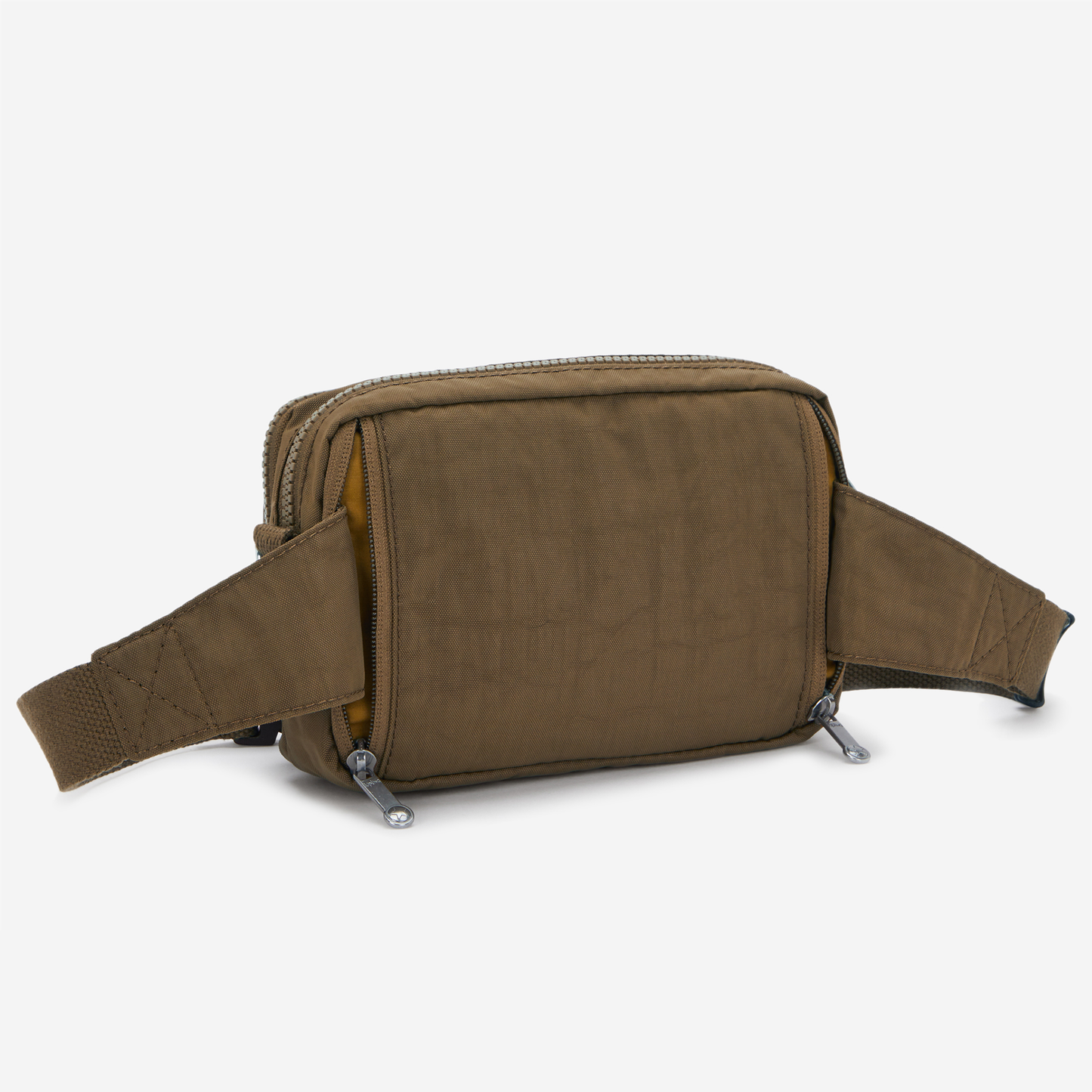 KIPLING Abanu Multi Smooth Khaki Small crossbody convertible to waistbag (with removable shoulderstrap) I3795-1NA