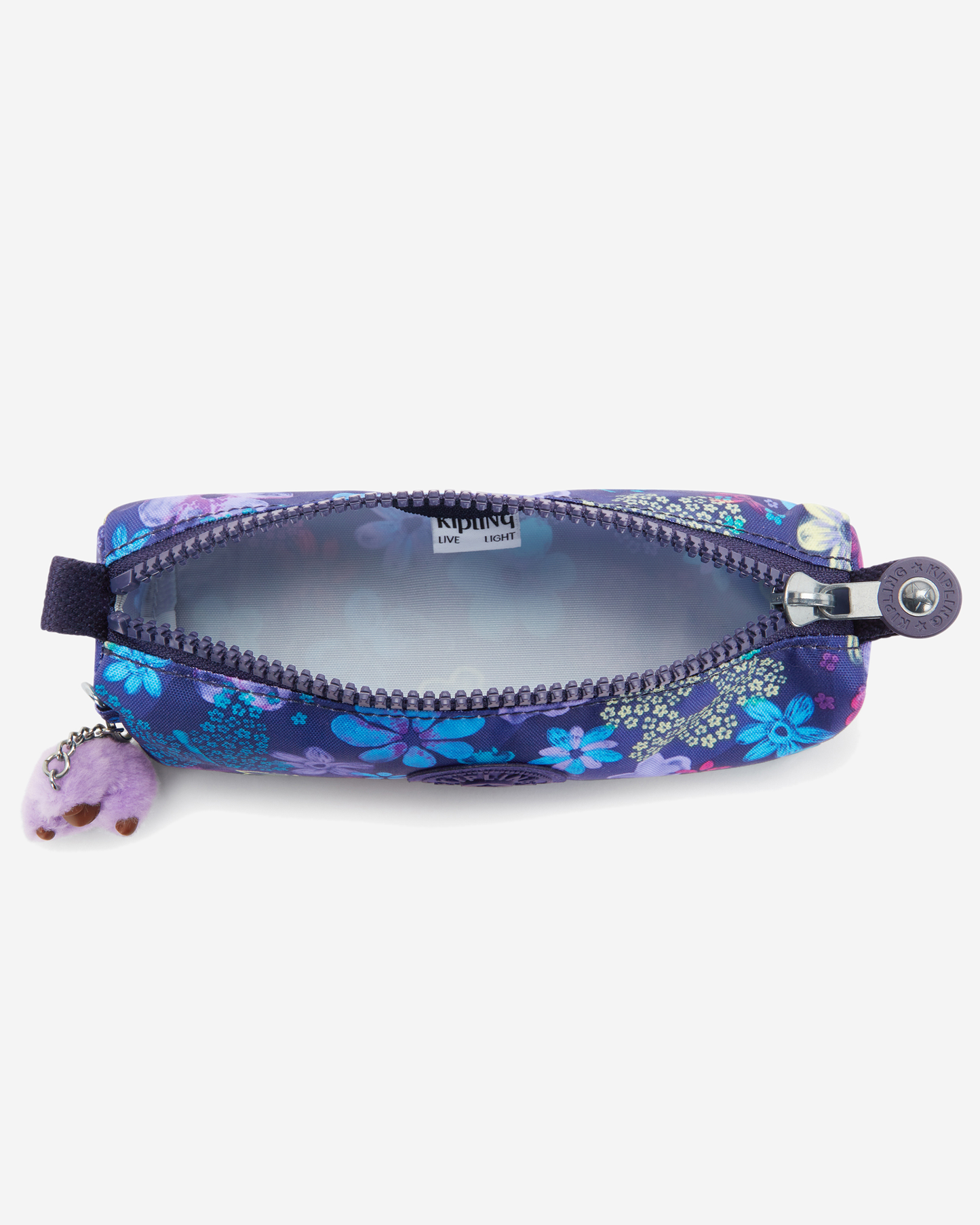Kipling  Freedom Dark Flwr Stamp Medium Pencase I6310-4FM