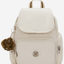 حقيبة ظهر صغيرة KIPLING City Zip Mini Soft Sand مع أحزمة قابلة للتعديل I6046-9LO