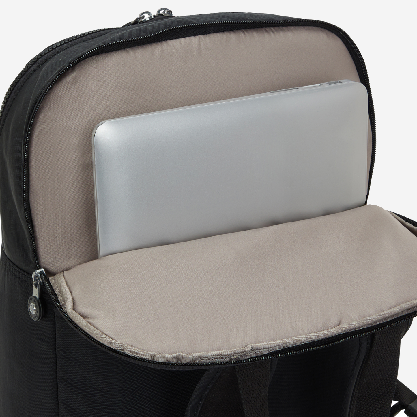 KIPLING Kazuki L Black Noir Large backpack (with laptop compartment) I9642-P39