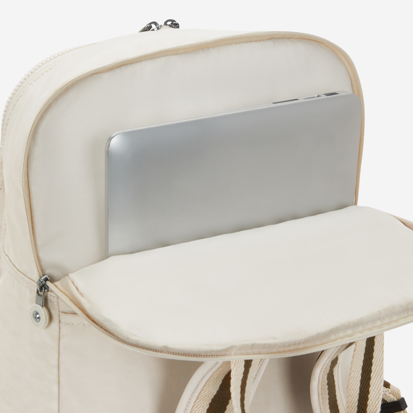 KIPLING Kazuki L Soft Sand Large backpack (with laptop compartment) I9642-9LO