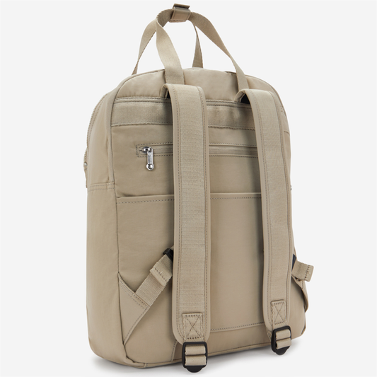 KIPLING Kazuki L Boho Tan Large backpack (with laptop compartment) I8050-1HX
