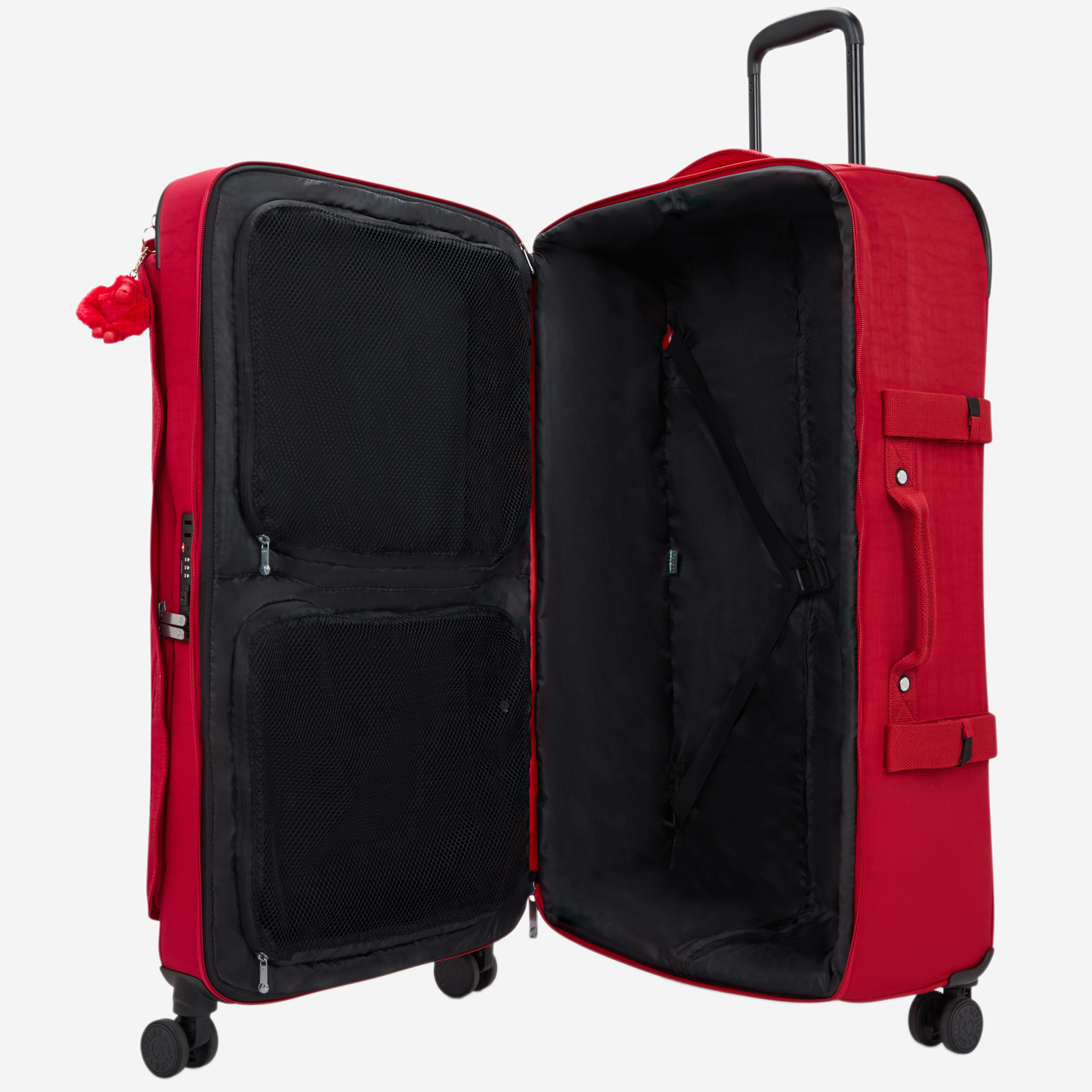 KIPLING Spontaneous L Ruby Red Large wheeled luggage I4193-1NW