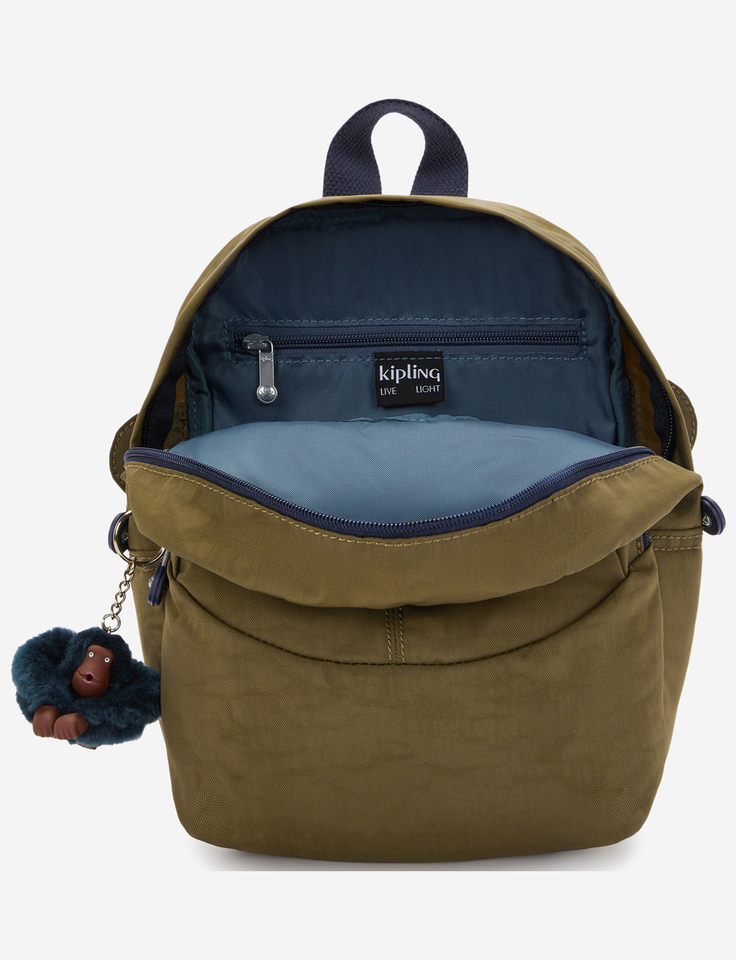Kipling Faster Treasure Green Kids Backpack 00253-1HW