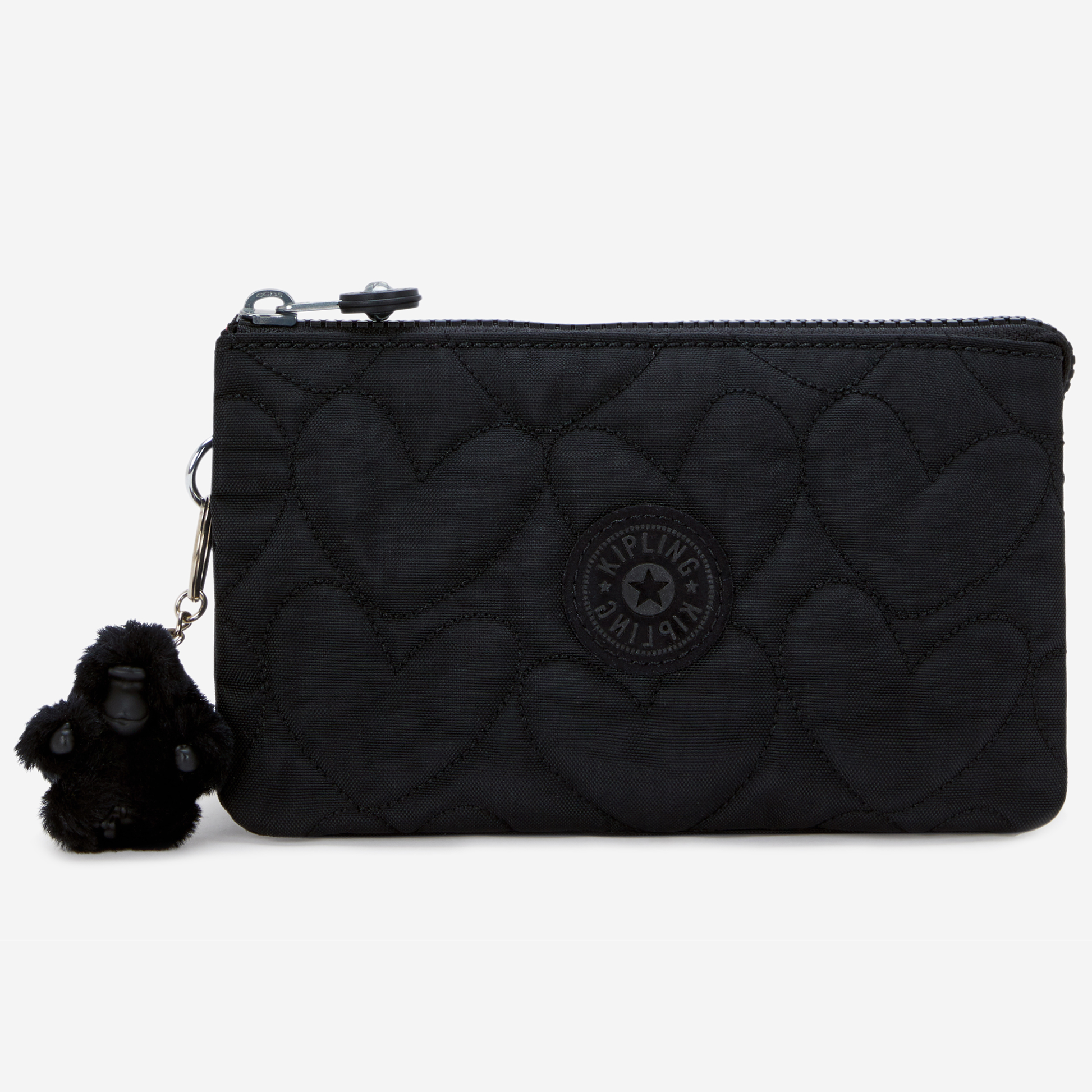 KIPLING Creativity L Many Hearts Bla Large purse I8571-2KN