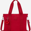 KIPLING Minta L Up حقيبة توتس كبيرة باللون الأحمر الياقوتي (مع حزام كتف قابل للإزالة) I8258-1NW