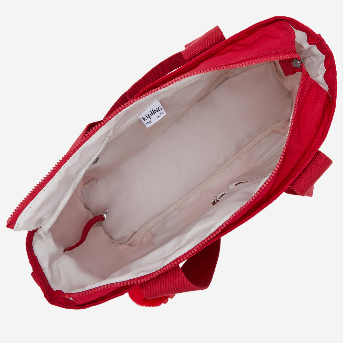 KIPLING Minta L Up Ruby Red Large tote (with removable shoulderstrap) I8258-1NW