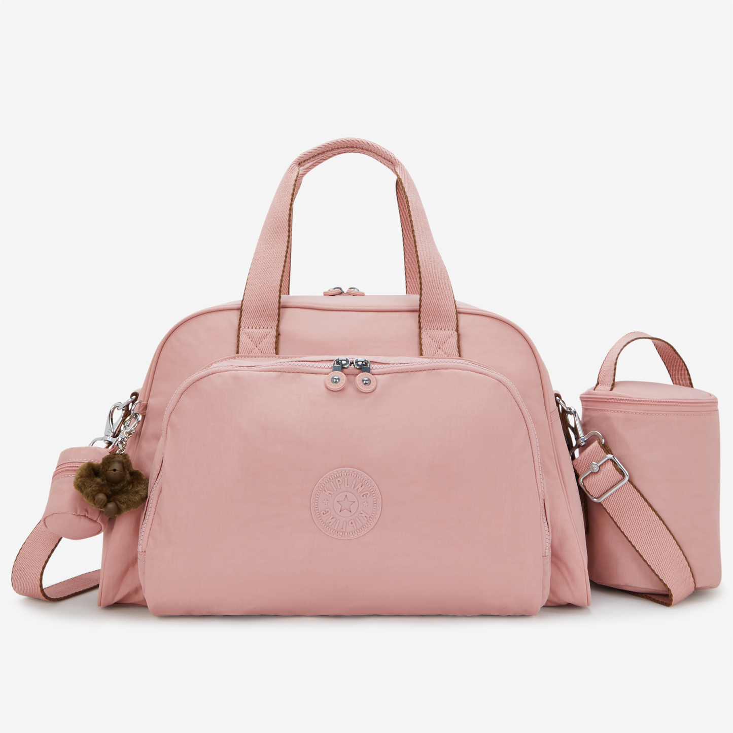 KIPLING Camama Memory Pink Large baby bag (with changing mat) 10153-0PN