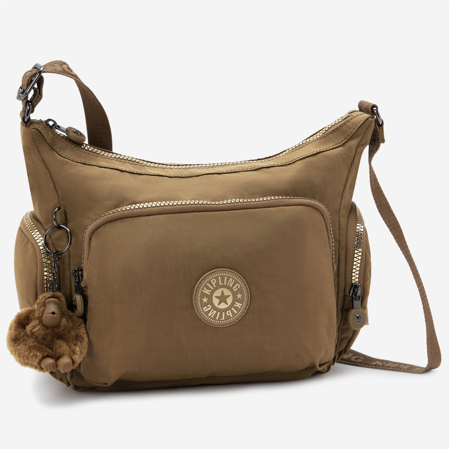 KIPLING Gabb S Glorious Khaki Medium crossbody I3026-1MR