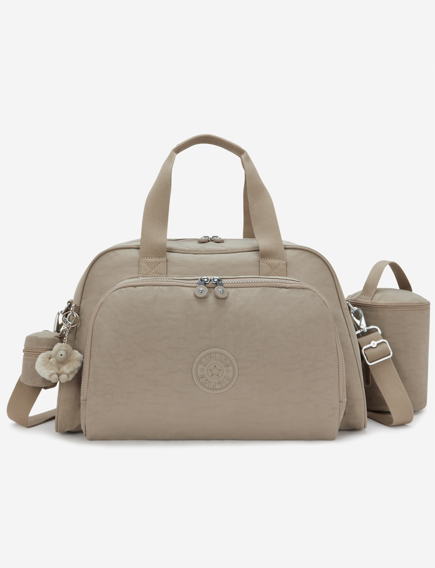 KIPLING Camama Soft Taupe Large baby bag (with changing mat) 10153-4PW
