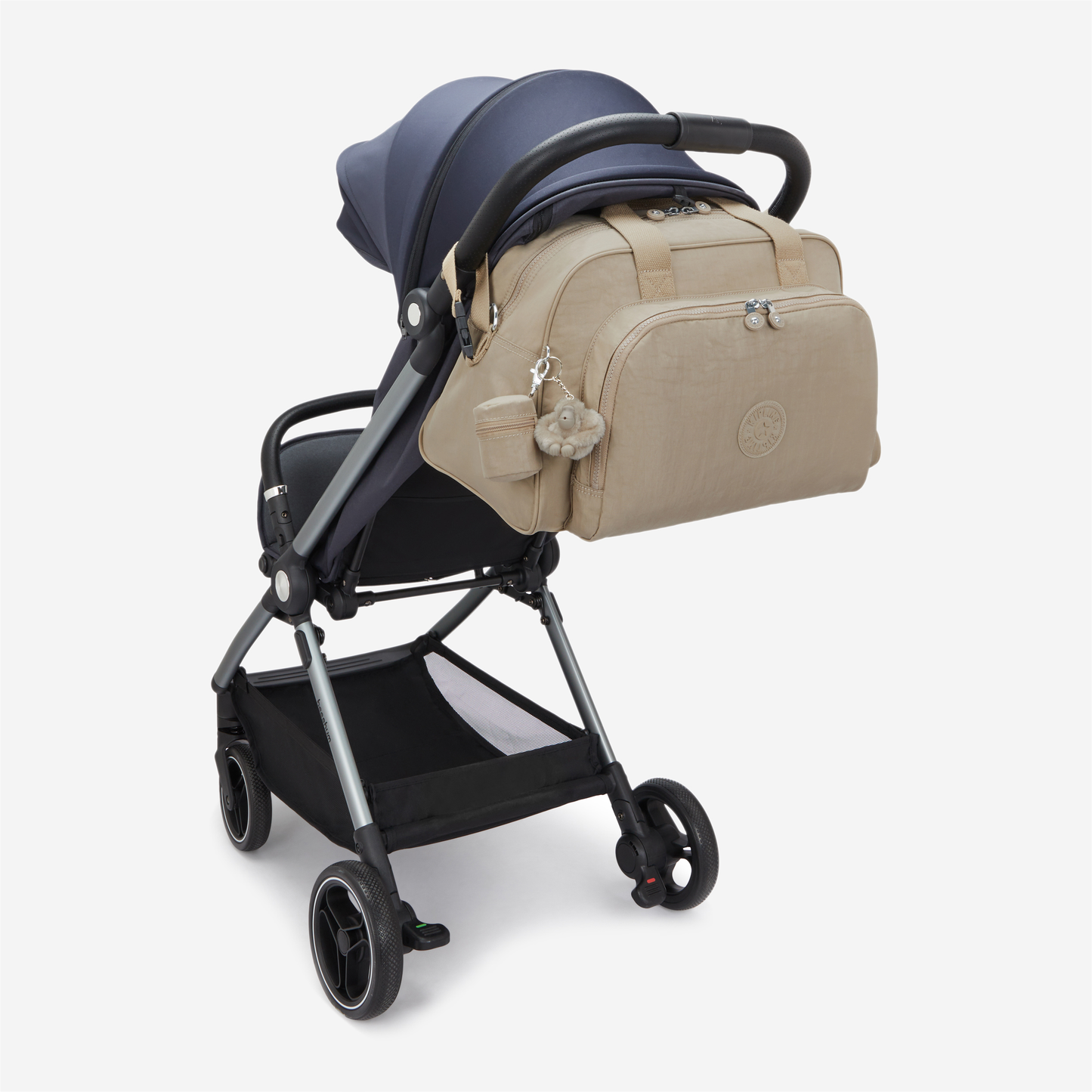 KIPLING Camama Soft Taupe Large baby bag (with changing mat) 10153-4PW