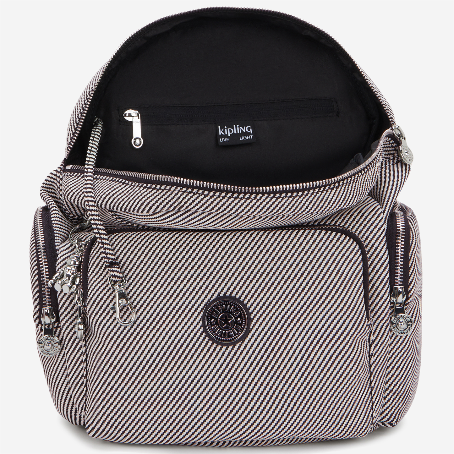 KIPLING City Zip S Diagonal Jq Small backpack I8029-4SY