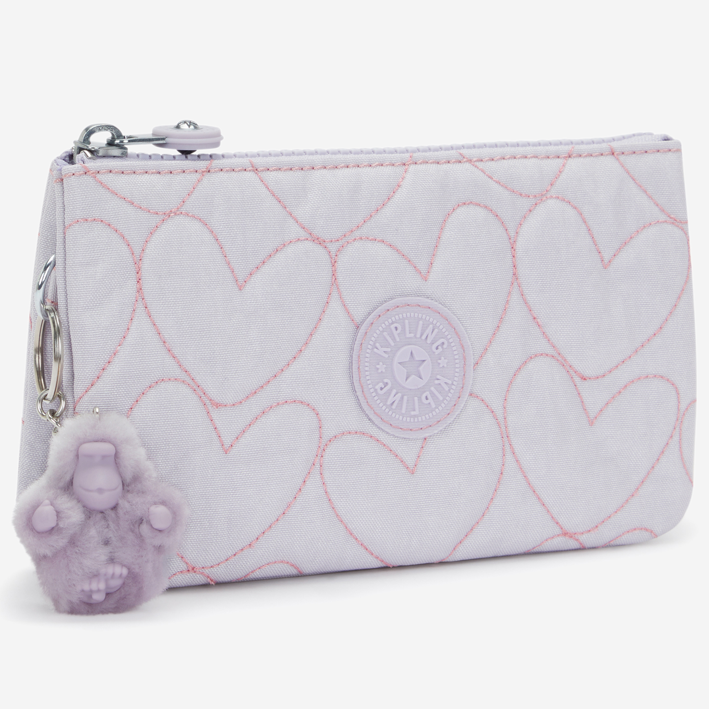 KIPLING Creativity L Hearts Shimmer Large purse I8374-MO6