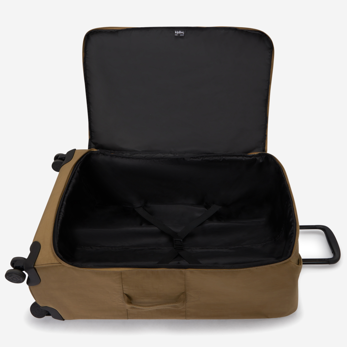 KIPLING Darcey Up L Smooth Khaki Large wheeled luggage I8461-1NA
