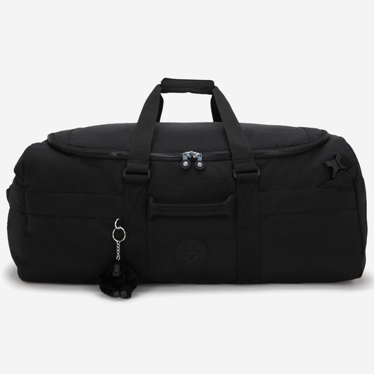 KIPLING Jonis M Up Black Noir Medium weekender (convertable to backpack) I9588-P39