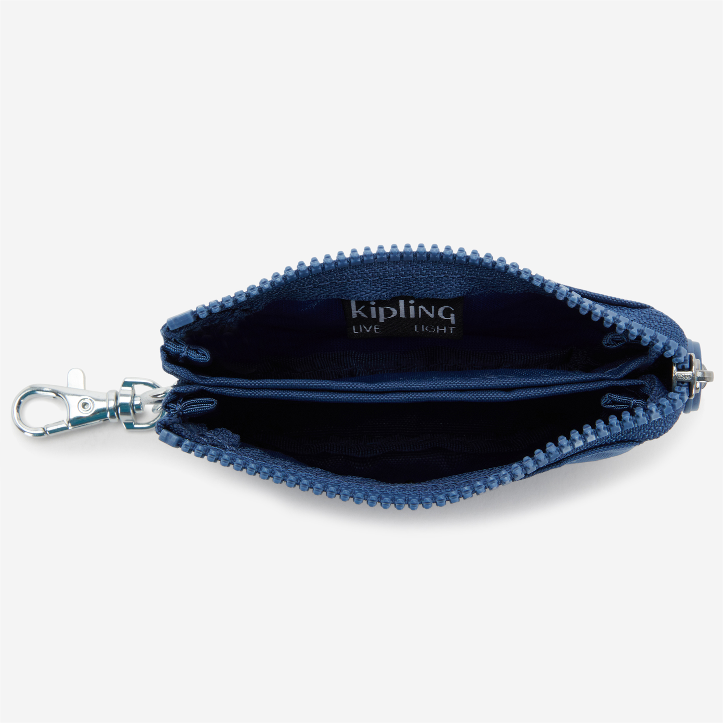 KIPLING Mini Creativity Casual Blue Small Purse with Keychain I3810-5PZ