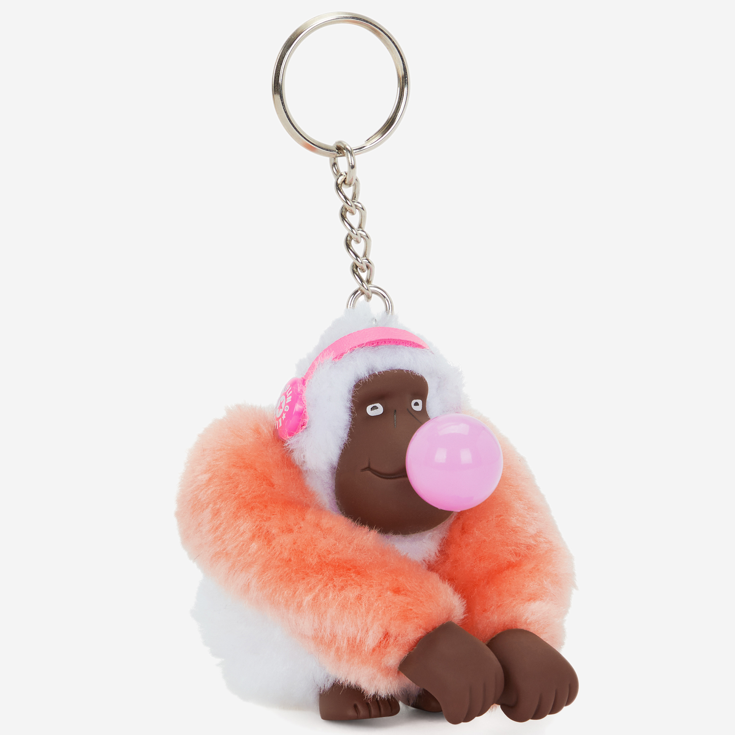 KIPLING Easy Life Monkey Easy Orangy Collectible Monkey Keychain I8928-U9F