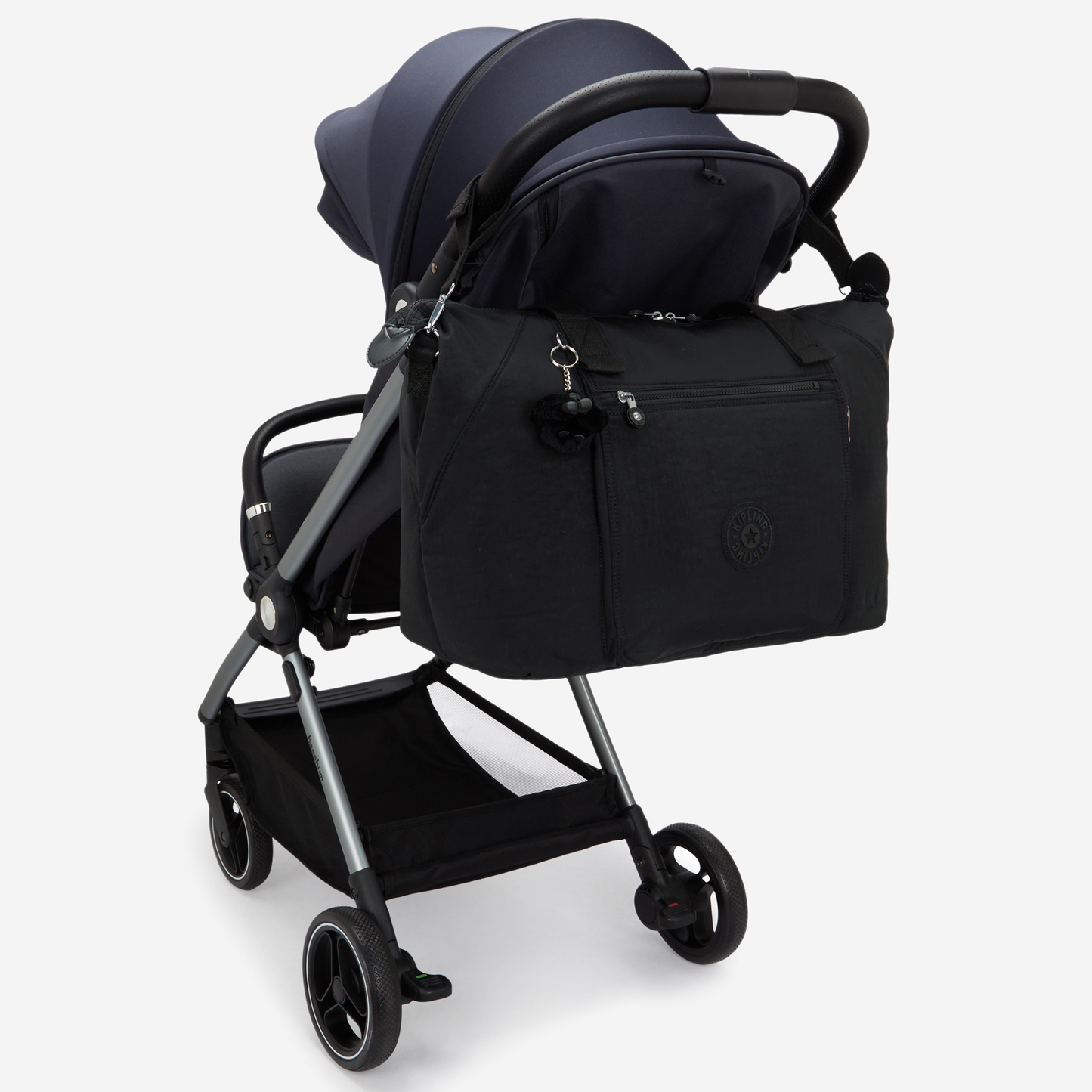 KIPLING New Art M Babybag Black Noir Large baby bag (with changing mat) I9928-P39