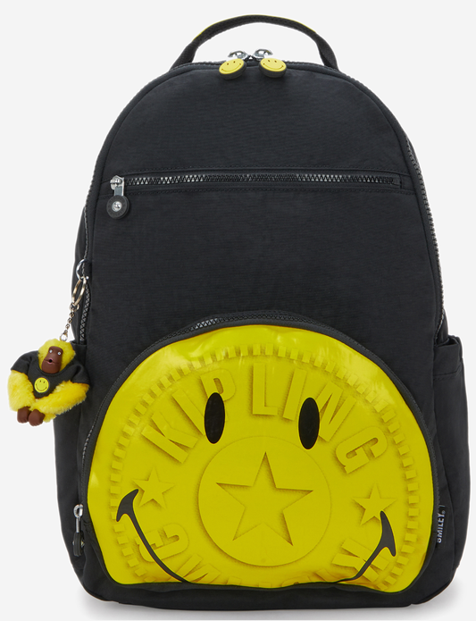 حقيبة ظهر كبلينج سيول لاب فن بي ييل فن سوداء كبيرة (مع جيب للكمبيوتر المحمول) I9535-1KS