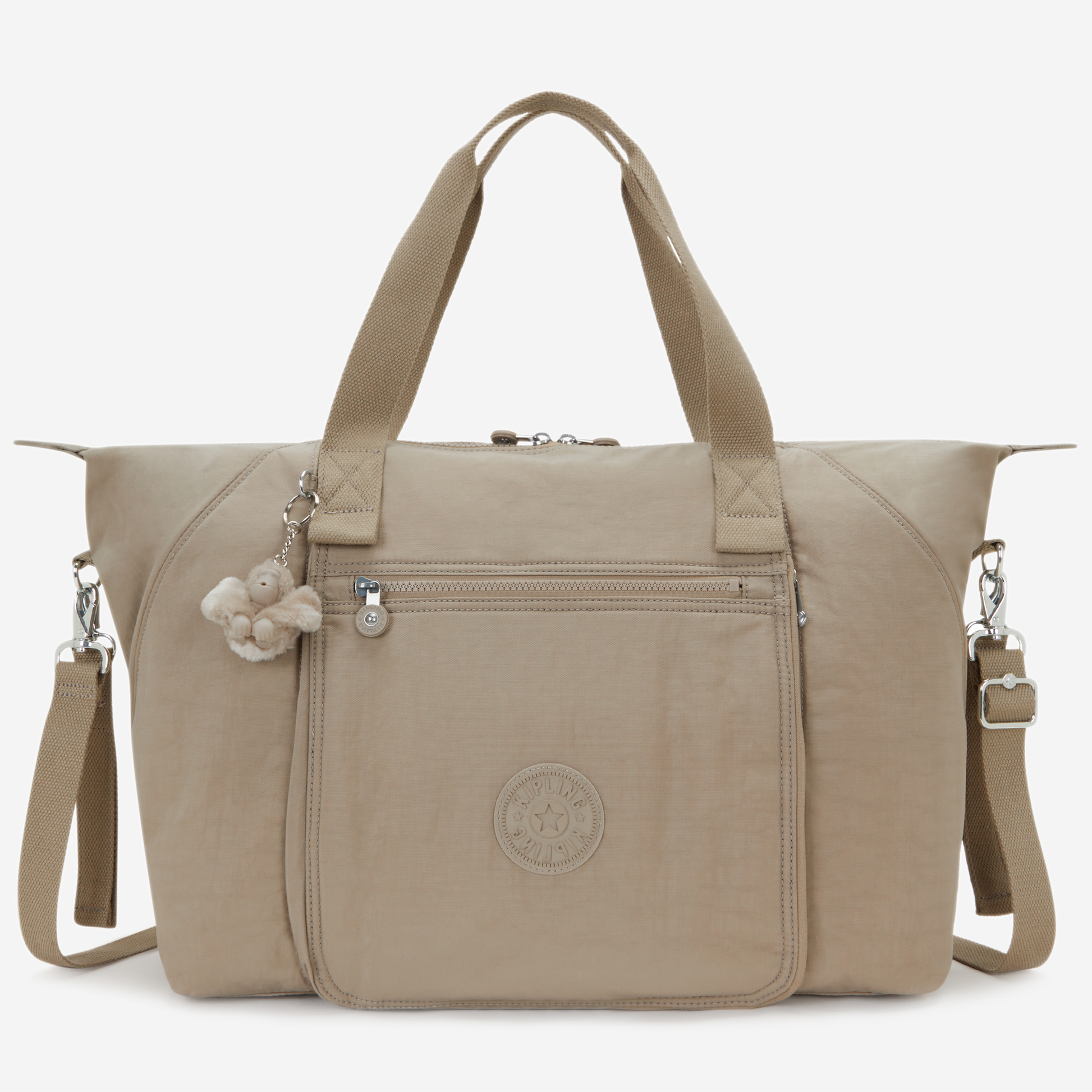 KIPLING New Art M Babybag Soft Taupe Large baby bag (with changing mat) I9928-4PW
