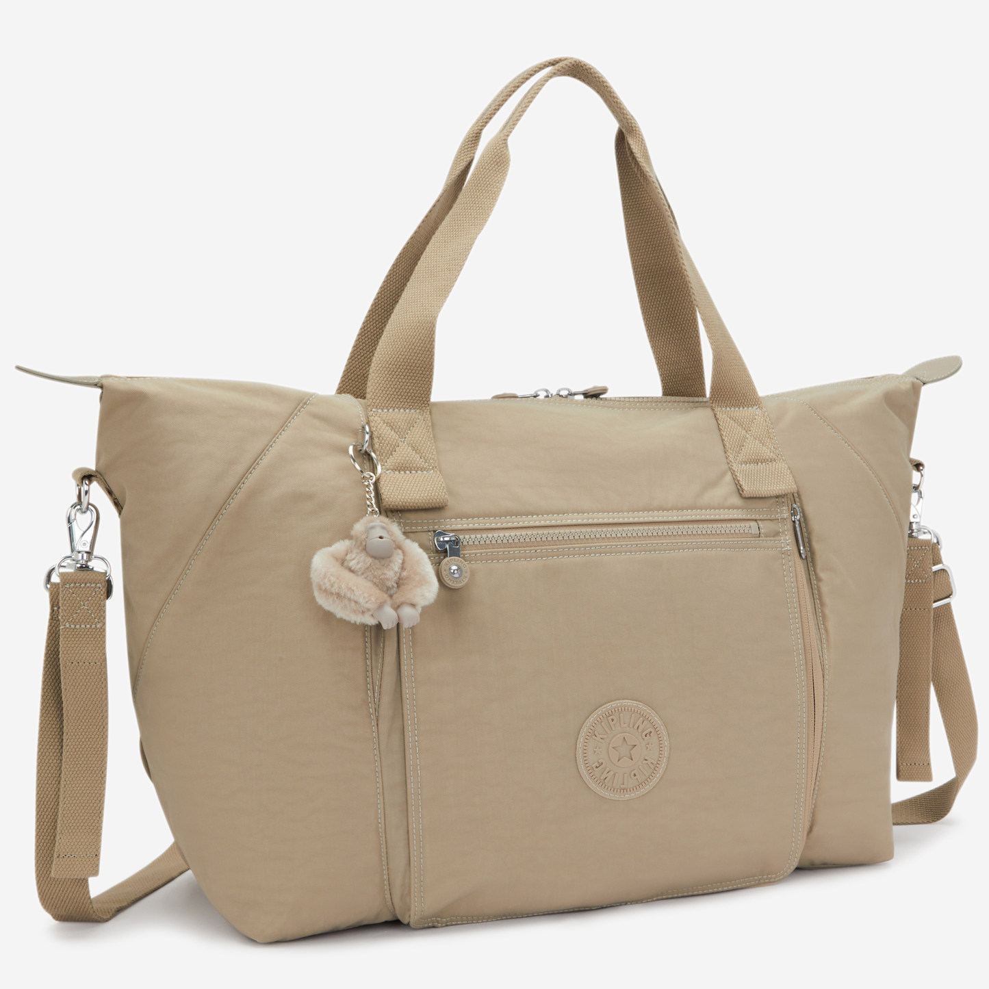 KIPLING New Art M Babybag Soft Taupe Large baby bag (with changing mat) I9928-4PW